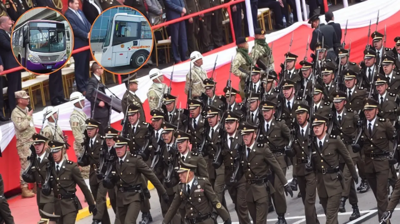 Desfile Militar 2026: conoce las rutas alternas del transporte público durante el cierre de la avenida Brasil