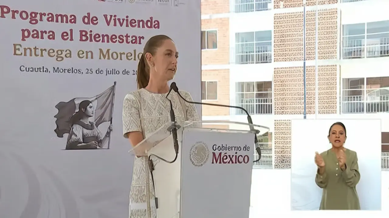 Claudia Sheinbaum reconoce la labor histórica de las mexicanas, durante presentación del programa Pensión Mujeres Bienestar