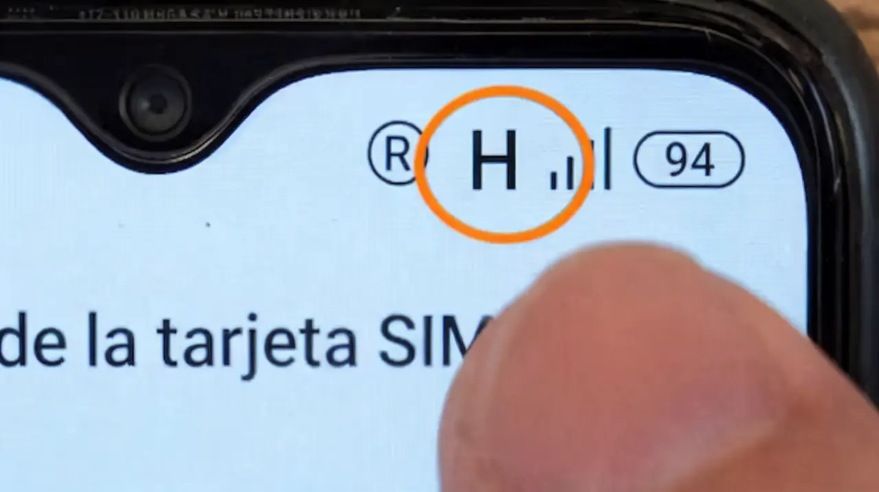 Si no hay internet, la letra H nos puede salvar: así funciona la versión antigua de 3G