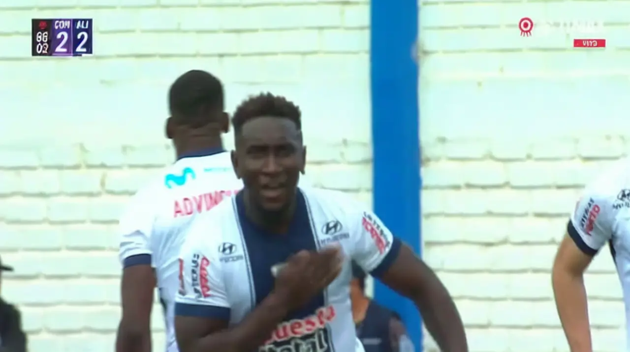 Gol y doblete de Eryc Castillo en Alianza Lima vs Comerciantes Unidos por Liga 1 2026