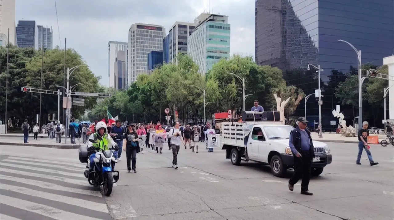 EN VIVO | Bloqueos en carreteras, accidentes y manifestaciones hoy domingo 26 de julio: marcha de familiares de 43 estudiantes desaparecidos Ayotzinapa llega a Hemiciclo a Juárez