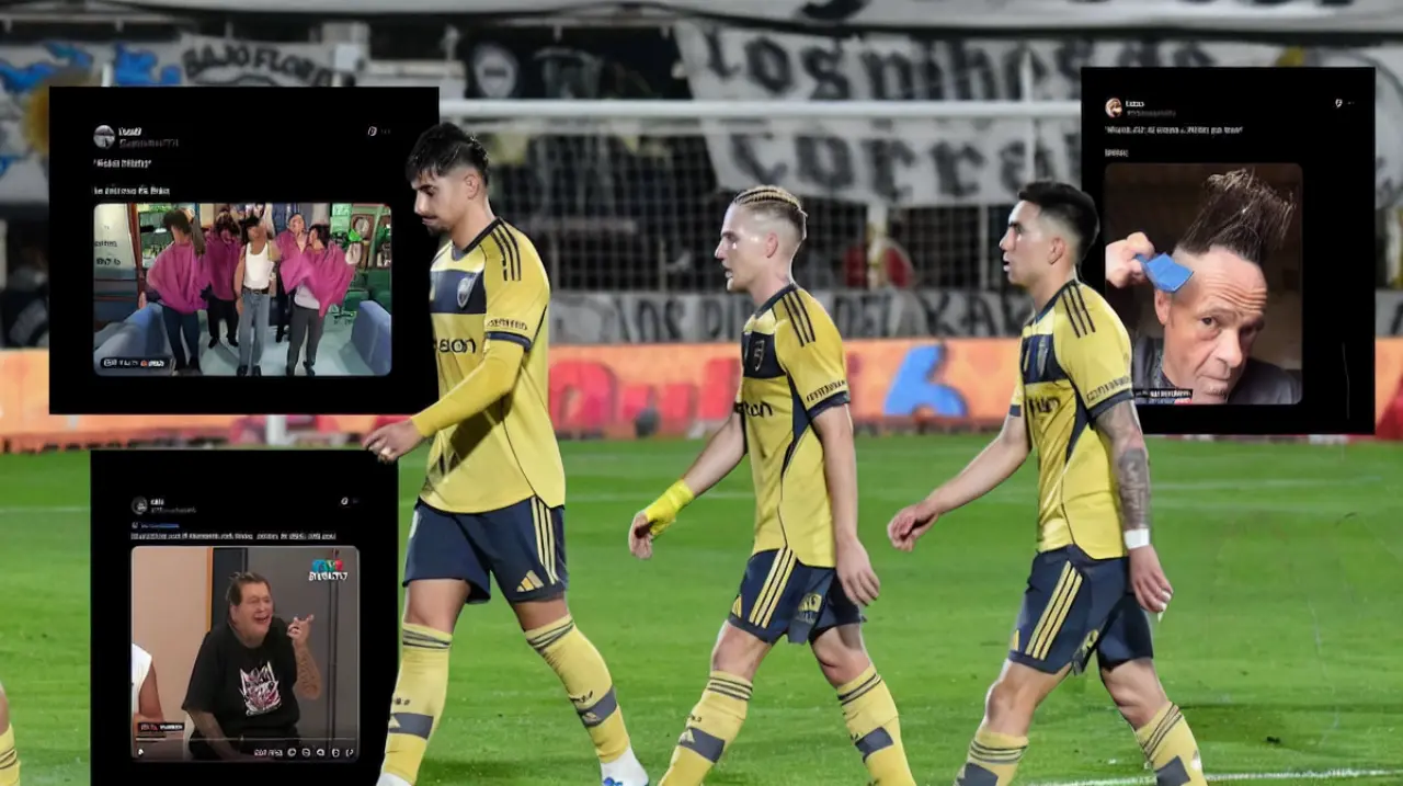 Boca cayó goleado por Riestra en su estreno por el Clausura: tres goles de cabeza y un golazo que pushearon para el Puskas