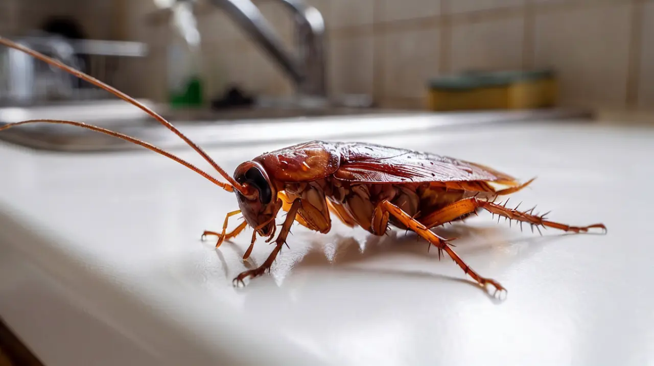 La coladera del fregadero: por dónde las cucarachas americanas acceden a tu cocina cada noche