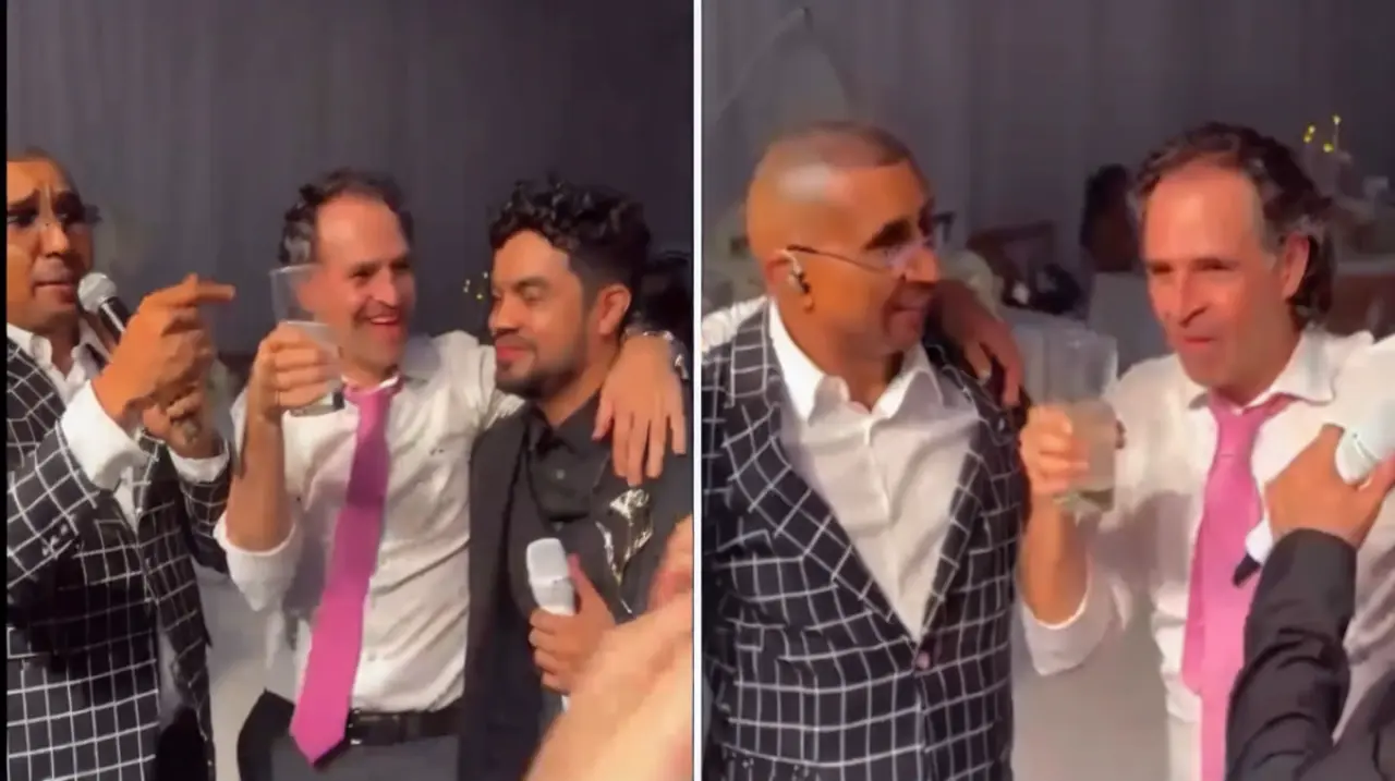 Fico Gutiérrez, videado en un matrimonio consumiendo alcohol y cantando vallenatos, desata polémica por presunto doble rasero