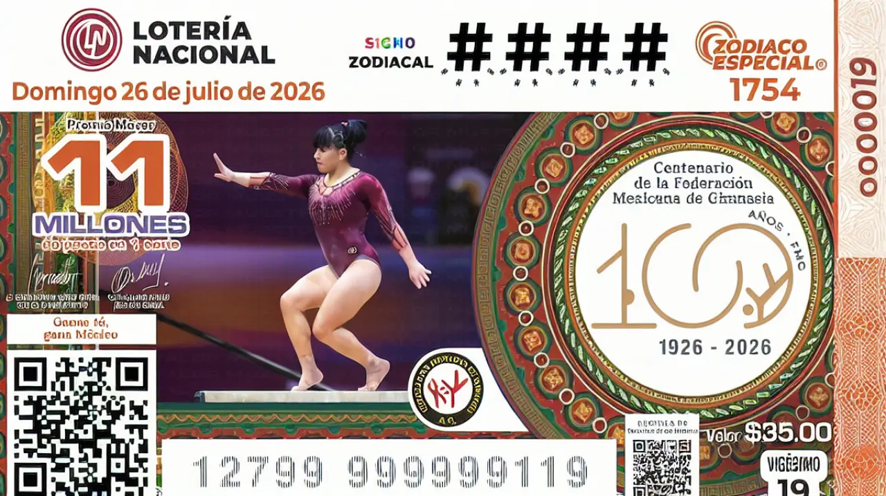 Lotería Nacional reparte 11 millones de pesos en el Sorteo Zodiaco Especial 1754