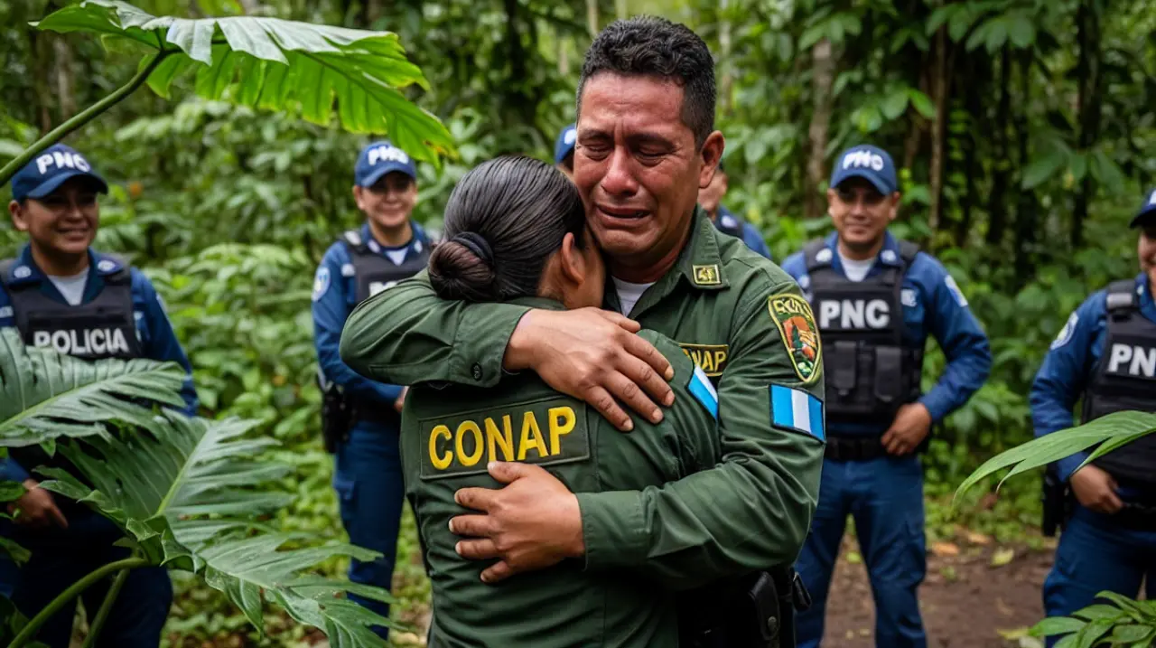 Guardarrecursos del Conap es liberado tras 72 horas de secuestro por invasores en el Parque Laguna Lachuá