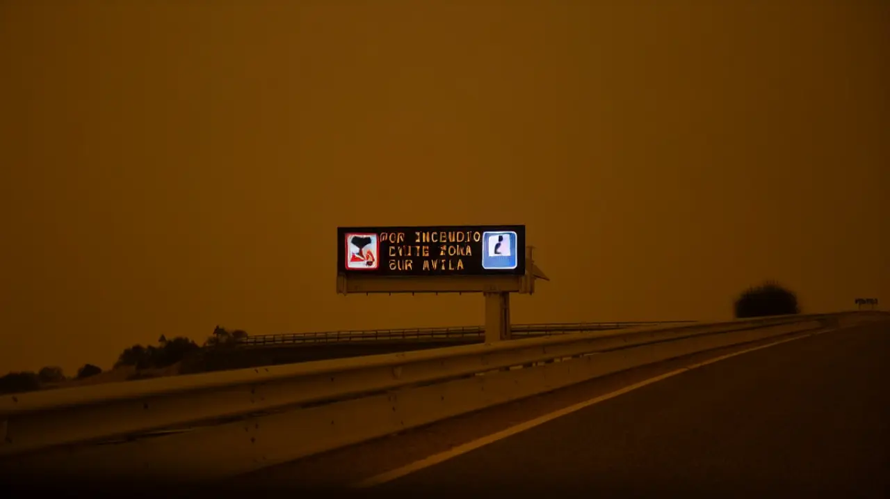 Los incendios de Ávila y Madrid convergen en el mayor fuego jamás registrado en España