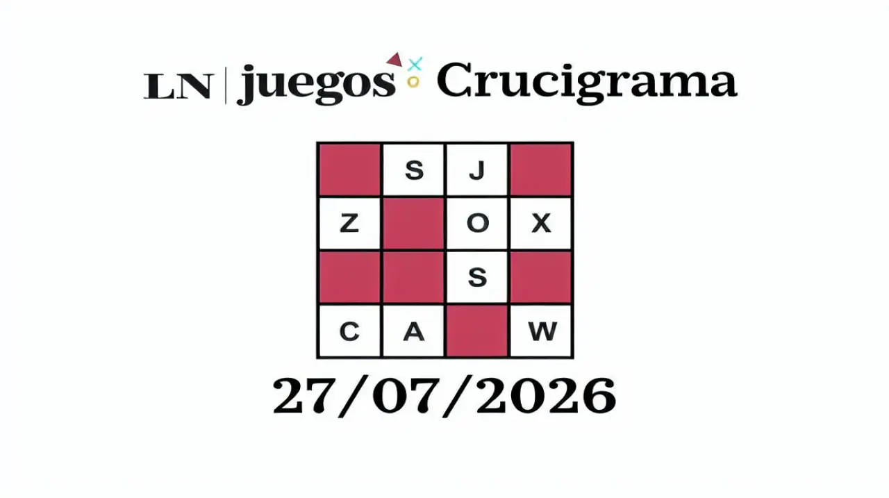 Crucigrama del lunes 27 de julio: todas las respuestas para completar el desafío lingüístico