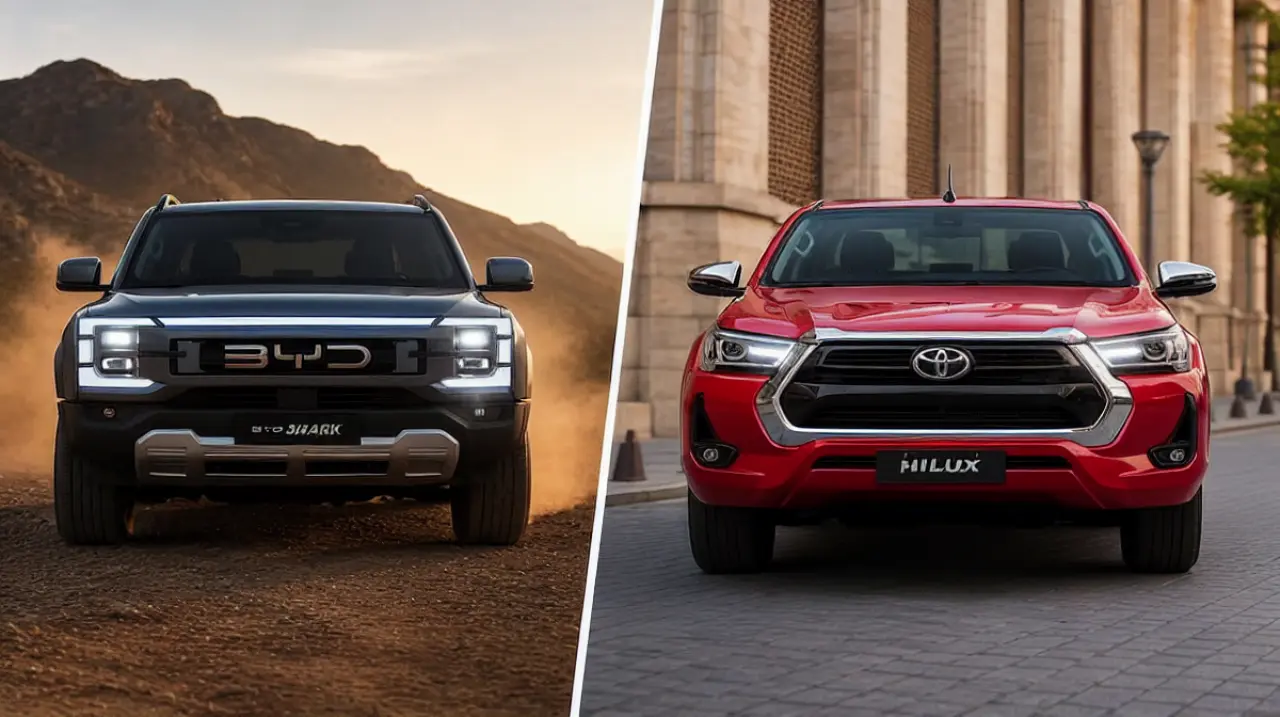BYD Shark vs Toyota Hilux: cuál conviene comprar en julio 2026 y por qué