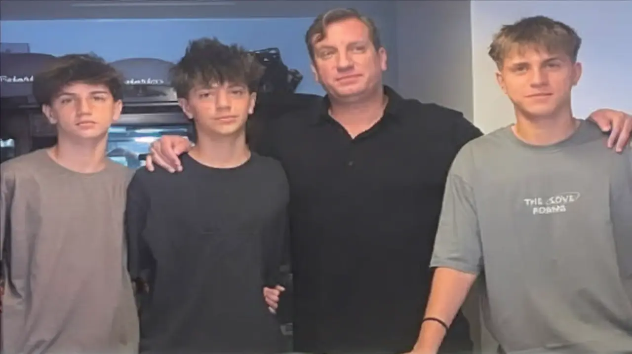 El emotivo reencuentro de Maxi López con sus hijos tras el robo a la casa de Wanda Nara: “Juntos”
