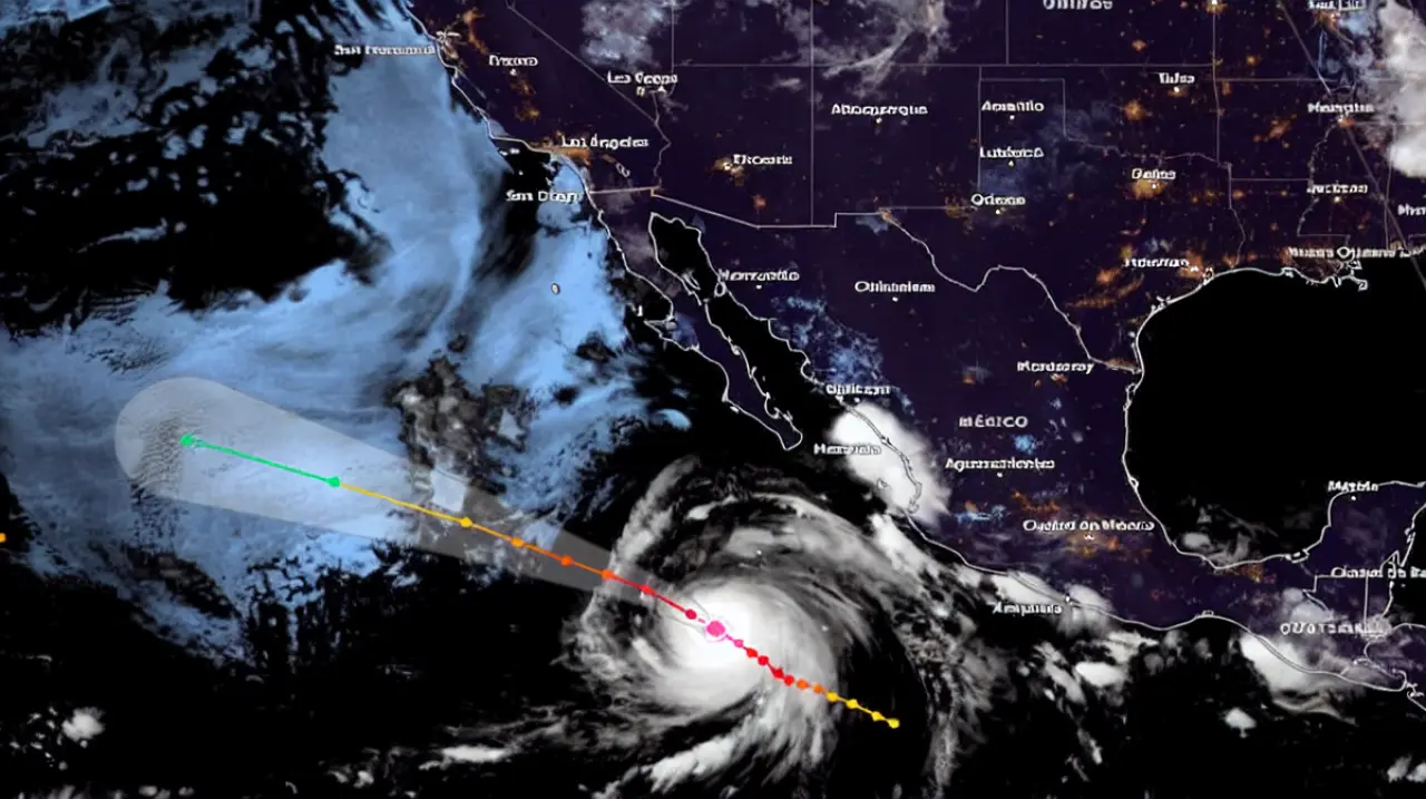 Es oficial: el huracán Genevieve ya avanza con fuerza de categoría 5 en el Pacífico y amenaza a México