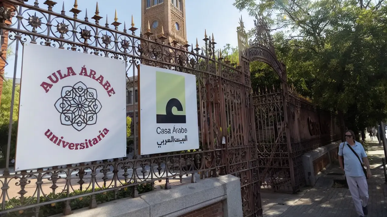 Albares conversa con Almeida para tratar que la Casa Árabe continúe en su actual sede en Madrid