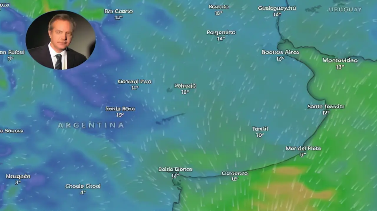 Con temperaturas agradables hasta que llegue la lluvia: así estará el tiempo en AMBA en la última semana de julio