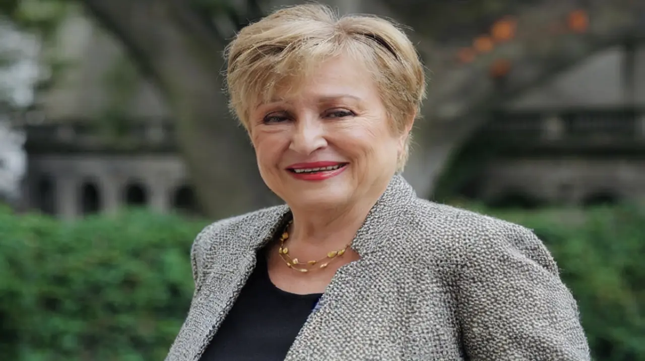 Kristalina Georgieva fue recibida por Caputo y Bausili en Economía