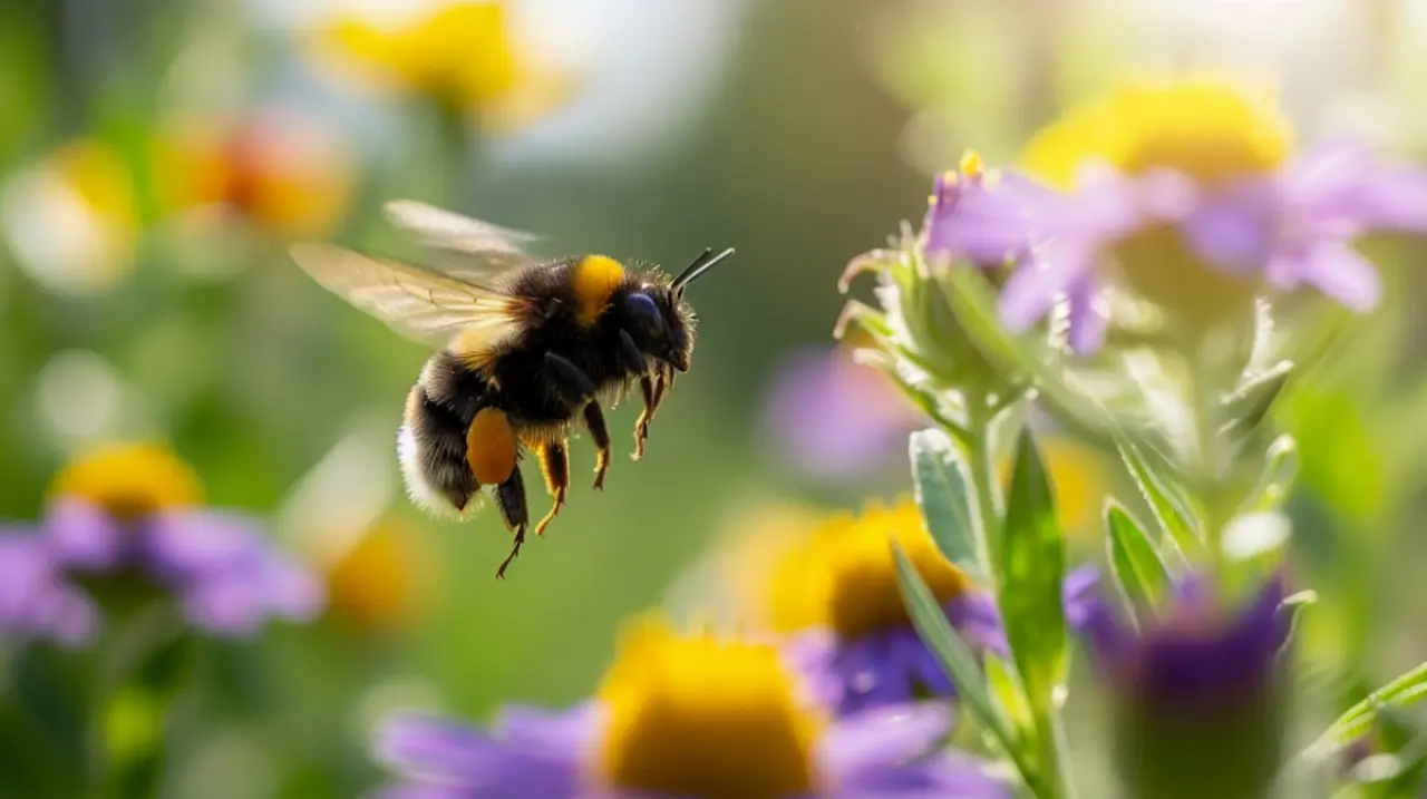 Qué significa que aparezcan abejorros en mi jardín