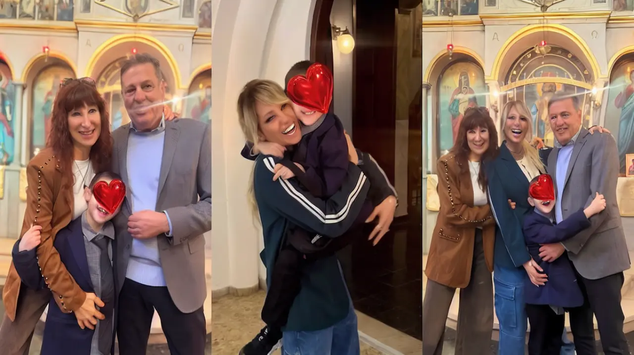 El sentido mensaje de Vicky Xipolitakis junto a su hijo Salvador por el Día de los Abuelos: “Son fundamentales”