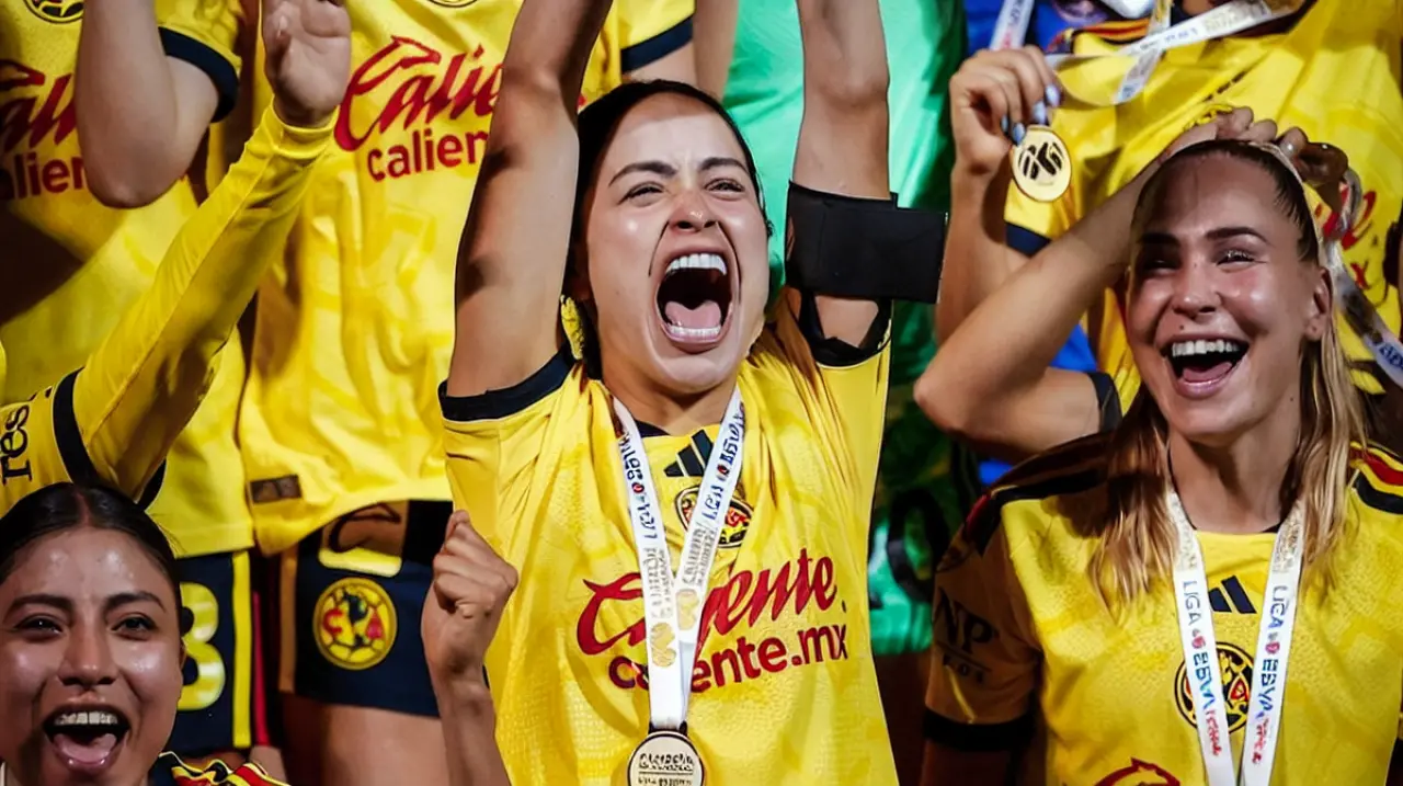 América Femenil y sus mejores figuras tras ganar el Campeón de Campeonas 2026 a Tigres