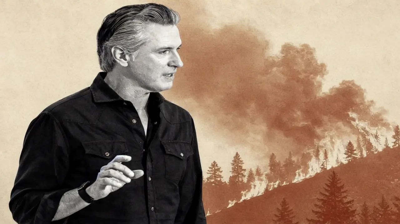Confirmado en California: Newsom obtiene ayuda de Trump por un incendio que arrasó más de 223 acres