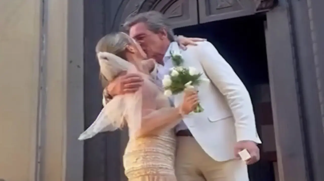 Claudio Rígoli se casó en Italia en una ceremonia íntima junto a Elisa