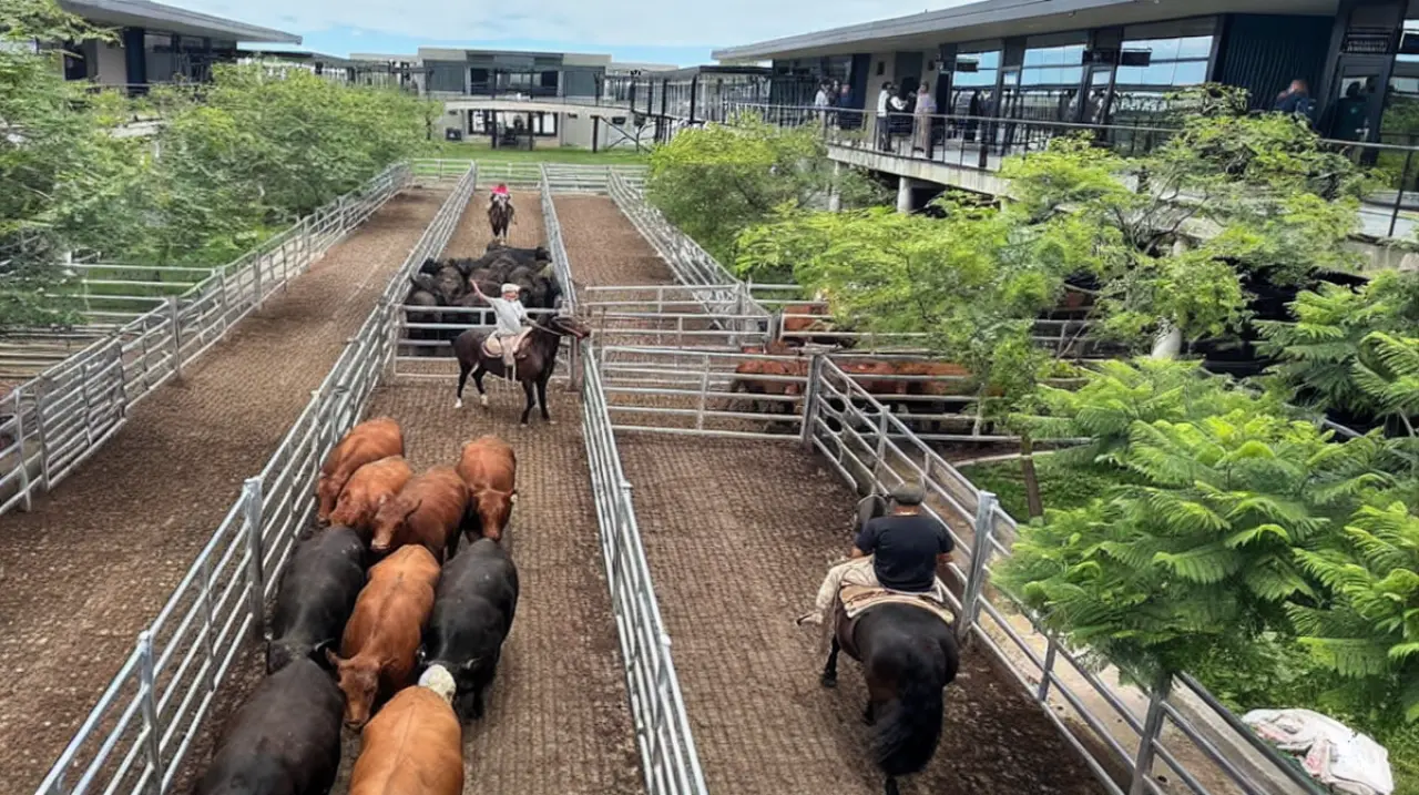 Vacunos: la operatoria arrancó con alzas en el Mercado Agroganadero de Cañuelas