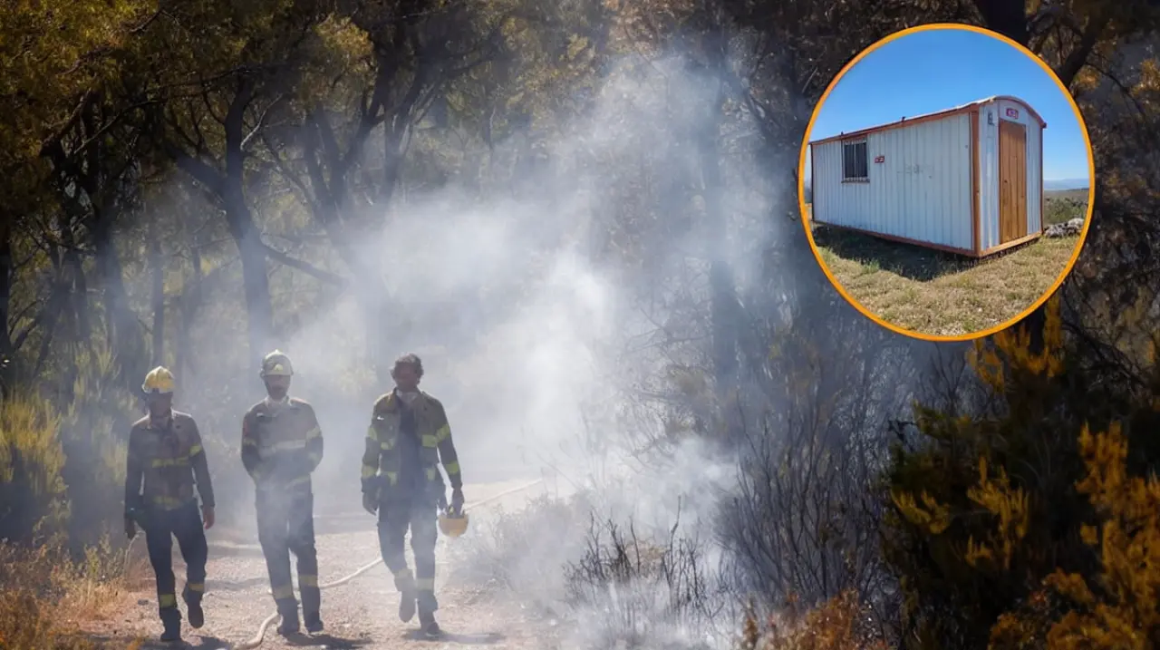 Denuncian que Castilla y León reemplaza torres de vigilancia forestal en Segovia por casetas provisionales