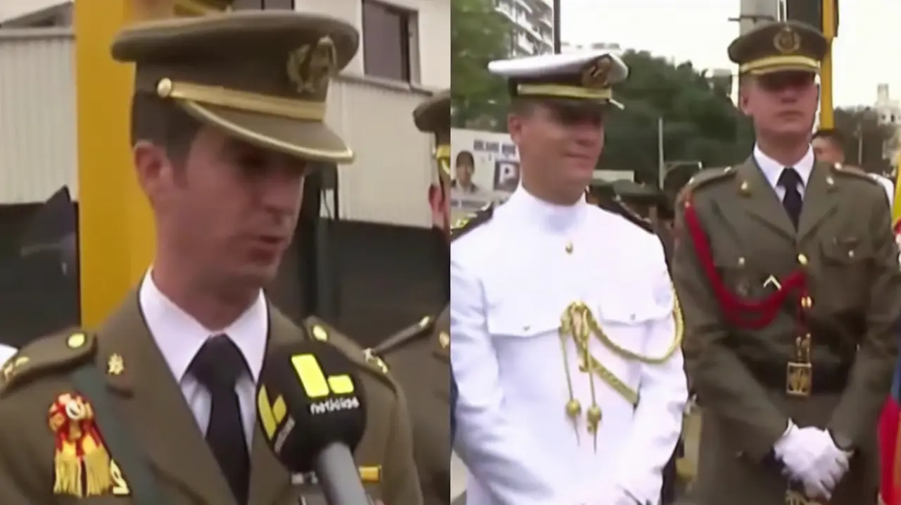 Delegación militar de España sorprende en la Parada Militar y destaca la calidez del público peruano