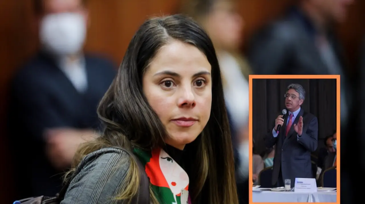 Esmeralda Hernández cuestionó la elección de Enrique Gómez al frente de la Comisión Primera del Senado