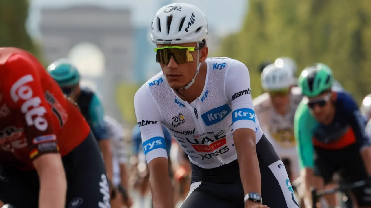 El reloj de lujo que acompañó a Isaac del Toro en su celebración del Tour de Francia