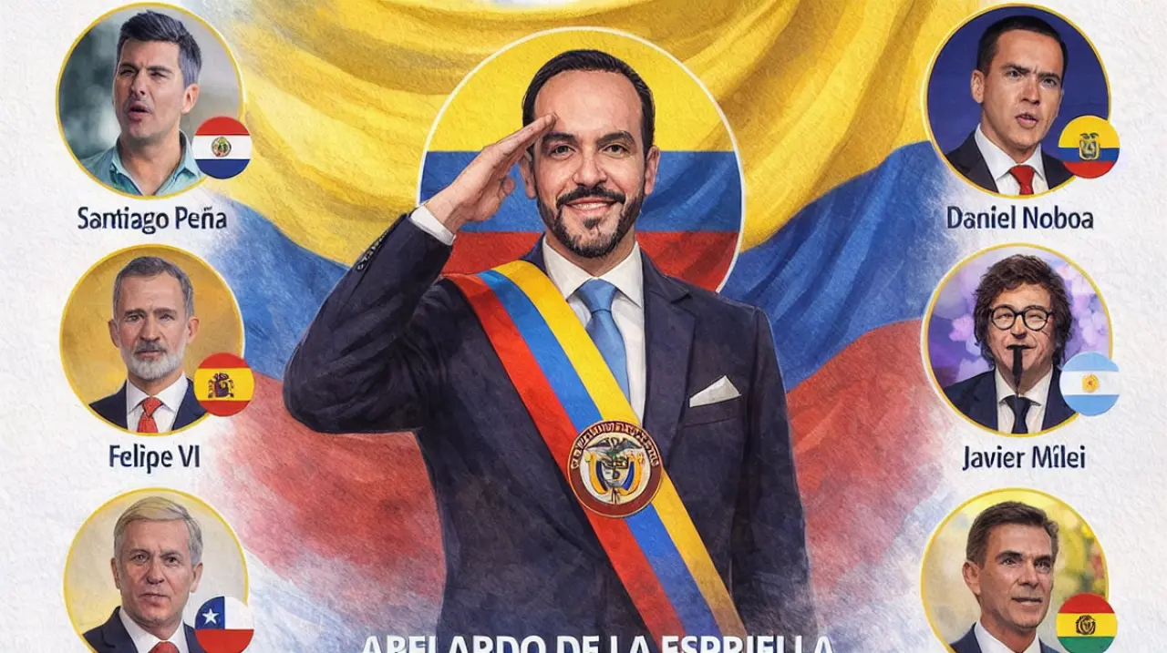 Felipe VI, Milei y otros líderes confirmados para la posesión de De La Espriella en Cali