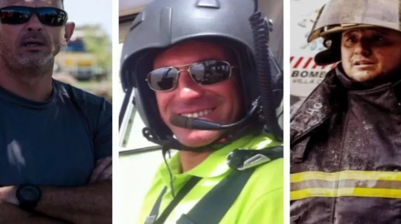 Rastrillan la zona del siniestro para recuperar los cuerpos del helicóptero caído en San Juan