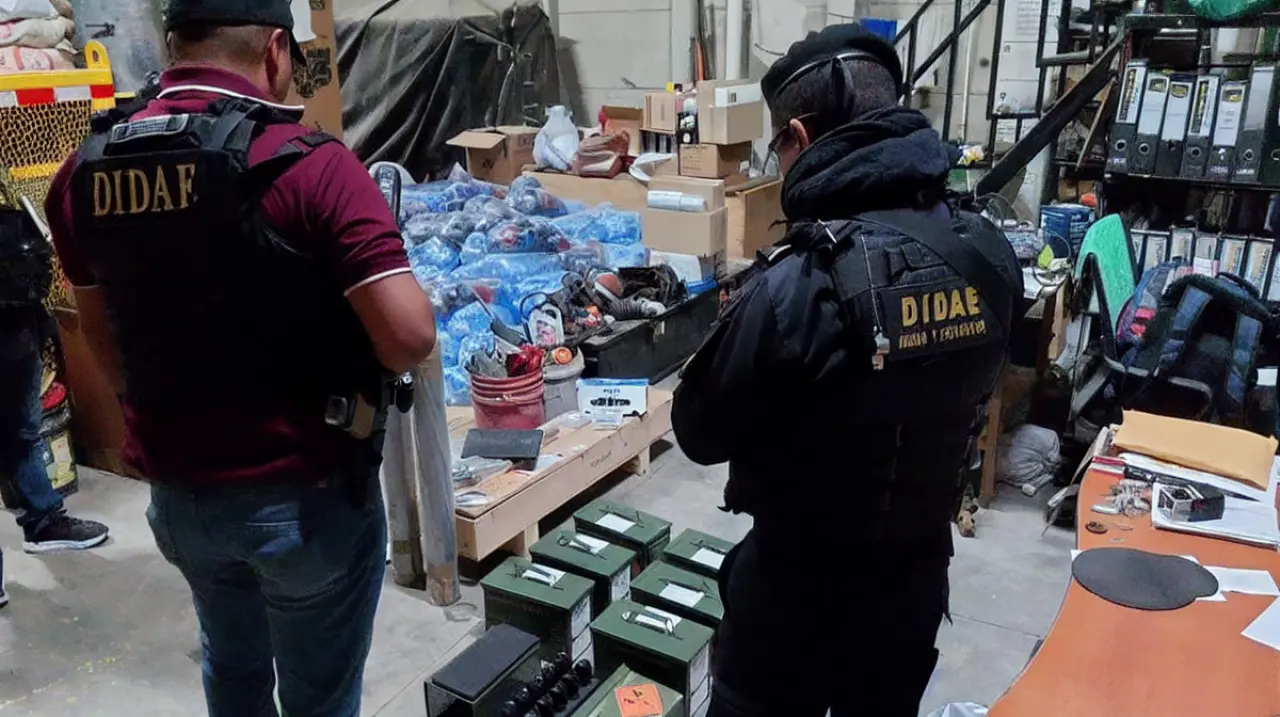 Localizan 70 artefactos explosivos en una bodega de Guatemala