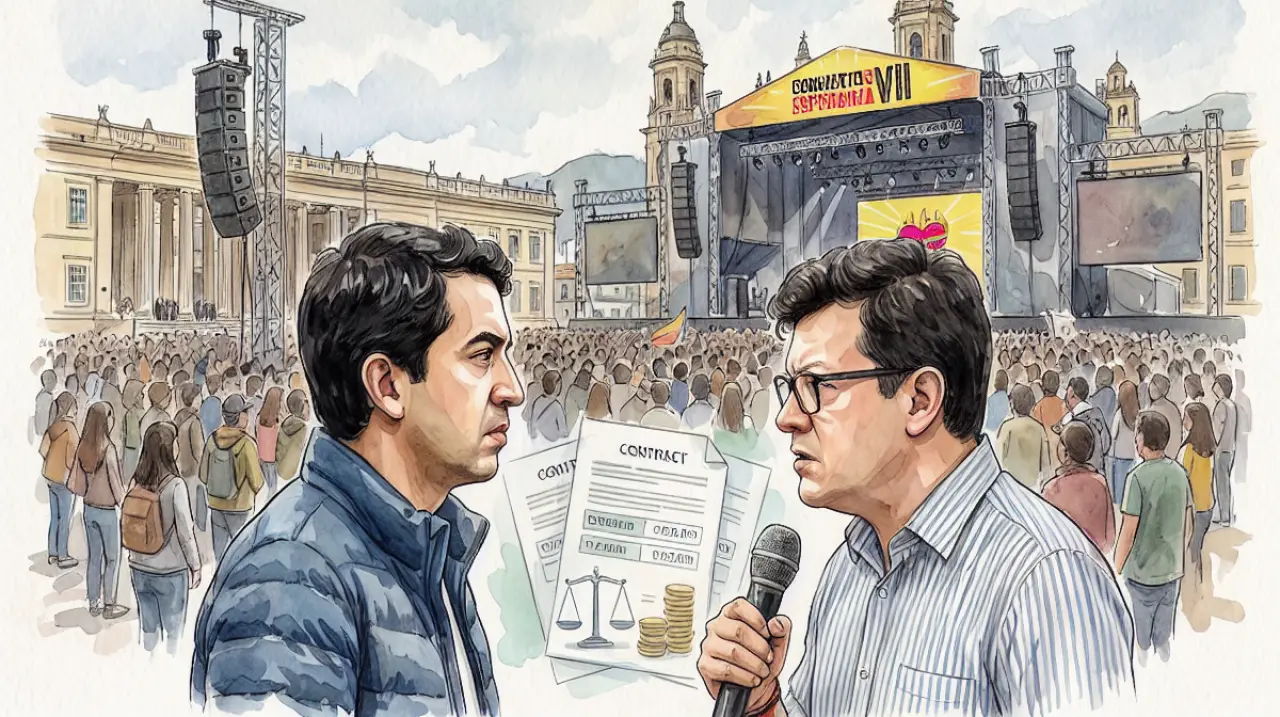 Contrato por más de $4.437 millones para el Concierto de la Esperanza desata debate político