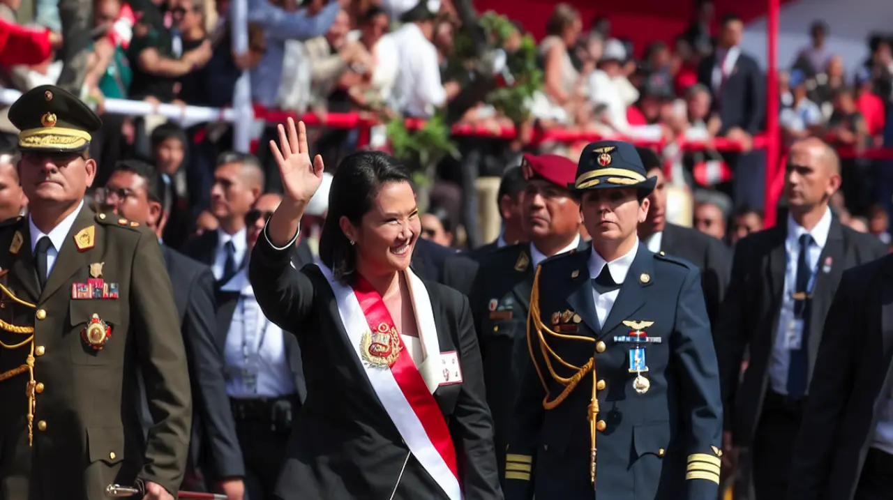 Keiko Fujimori deja abierta una posible reestructuración en la PNP y pone en evaluación a Óscar Arriola