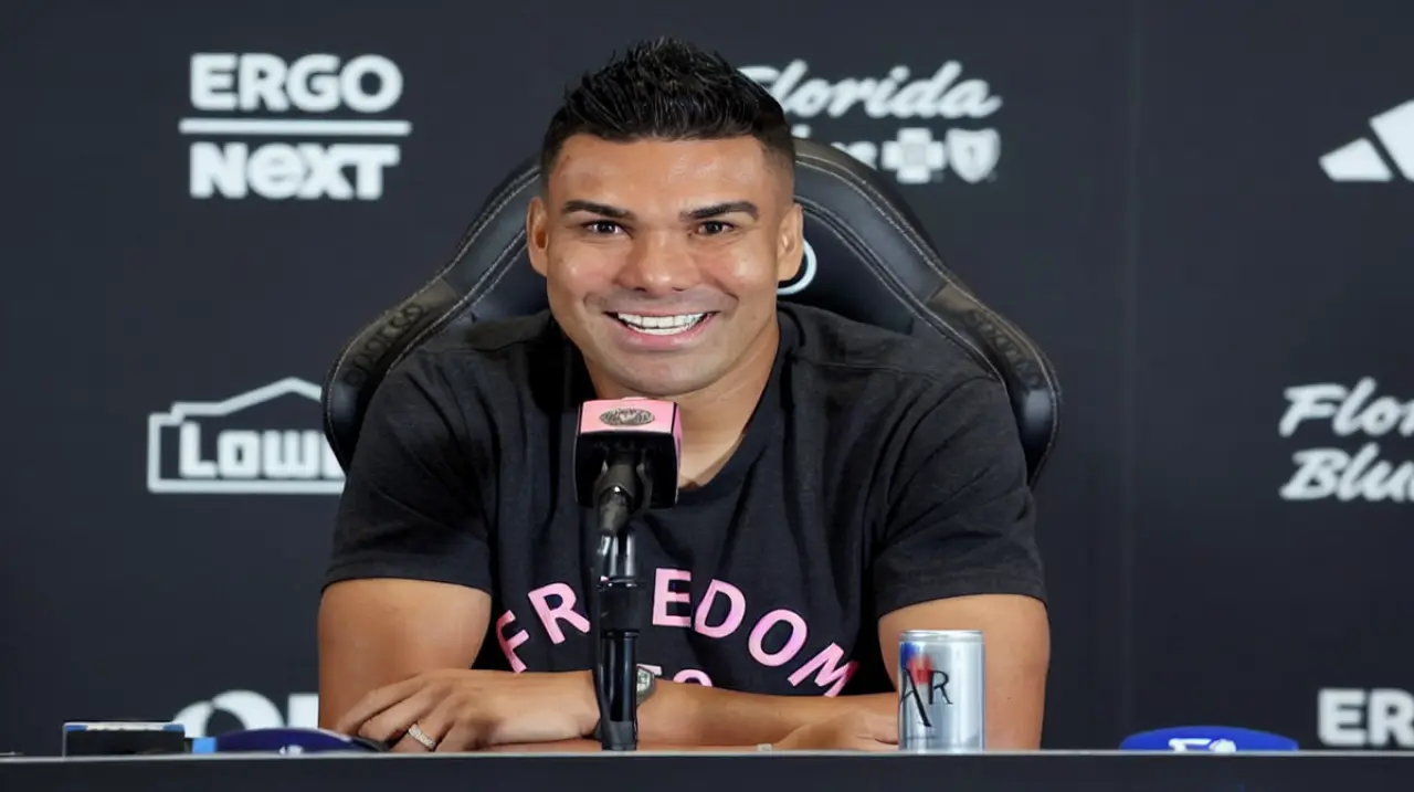 Casemiro se rindió ante Messi en su llegada a Inter Miami