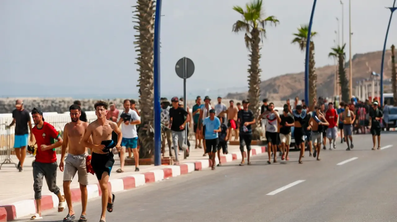 La travesía a nado hacia Ceuta que miles vuelven a intentar pese al riesgo
