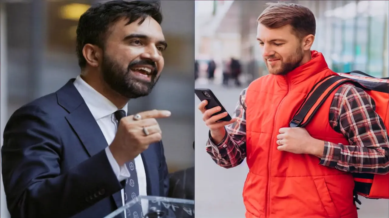 Mamdani denunció cambios en apps de delivery para bajar propinas en Nueva York