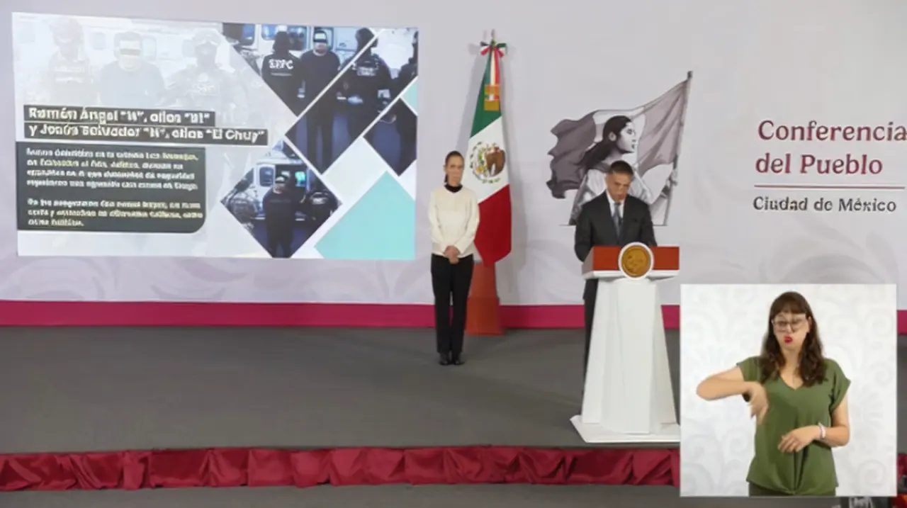 García Harfuch atribuye a una “provocación” el móvil del asesinato de Carlos Manzo