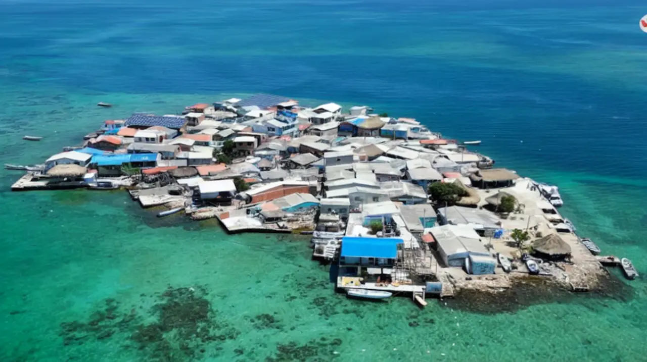 Santa Cruz del Islote, la isla colombiana donde viven unas 800 personas en 0,01 km²