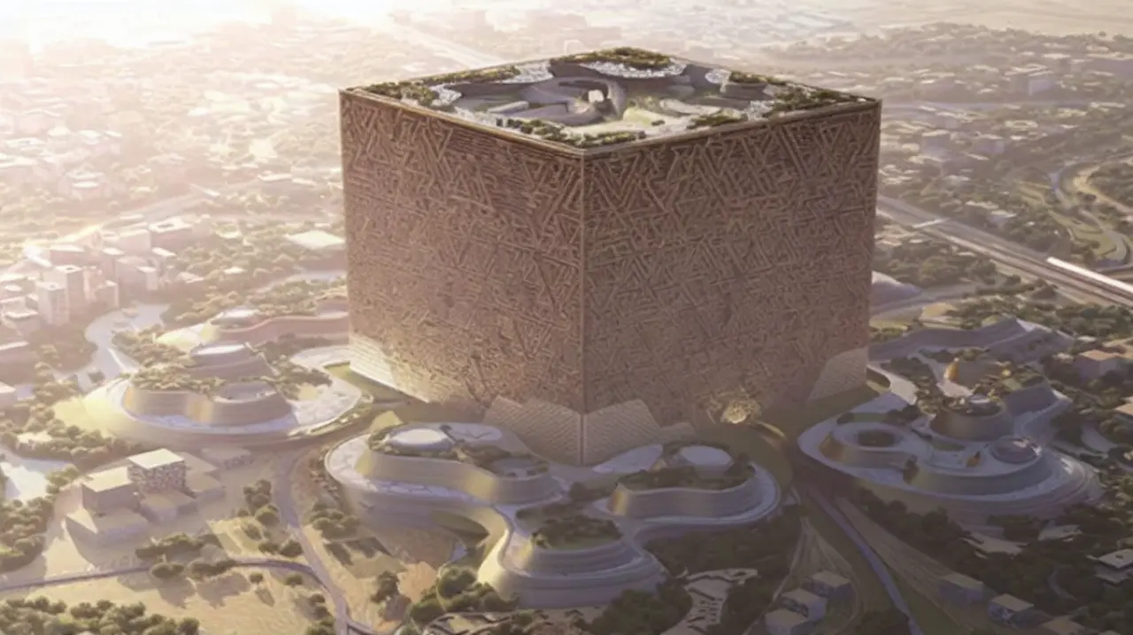 El Mukaab, la megaconstrucción de Riad que promete ser el edificio más grande del mundo por volumen