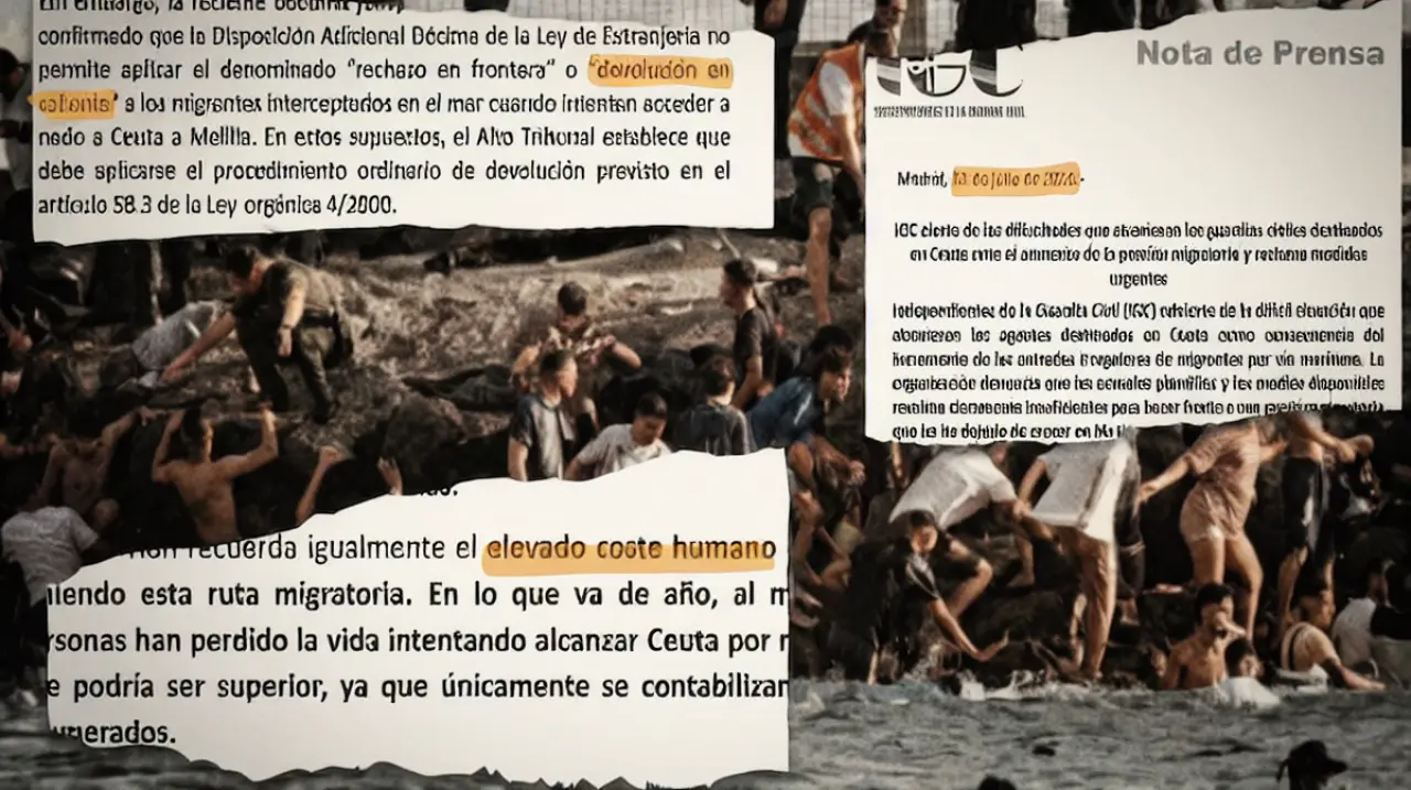 Las alertas previas que anticipaban el colapso en la frontera de Ceuta
