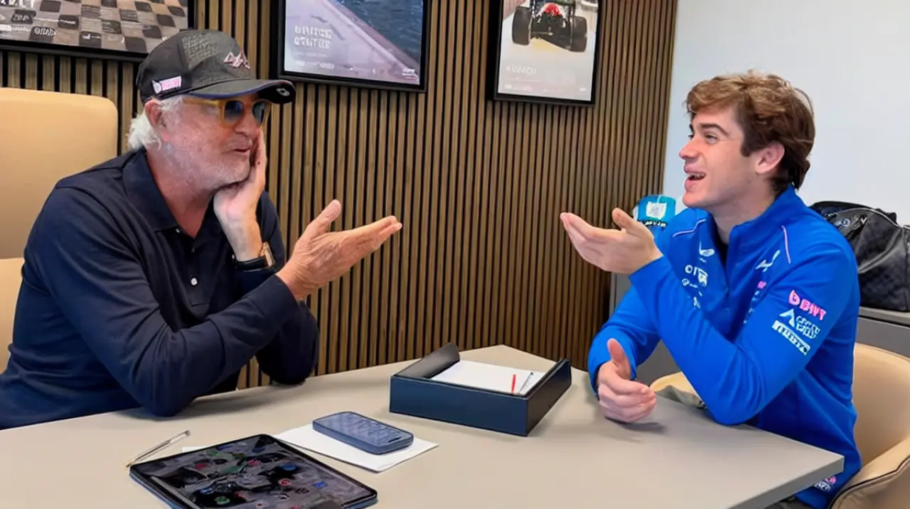 Briatore bajó el tono sobre Colapinto y destacó a Gasly entre los mejores de la F1