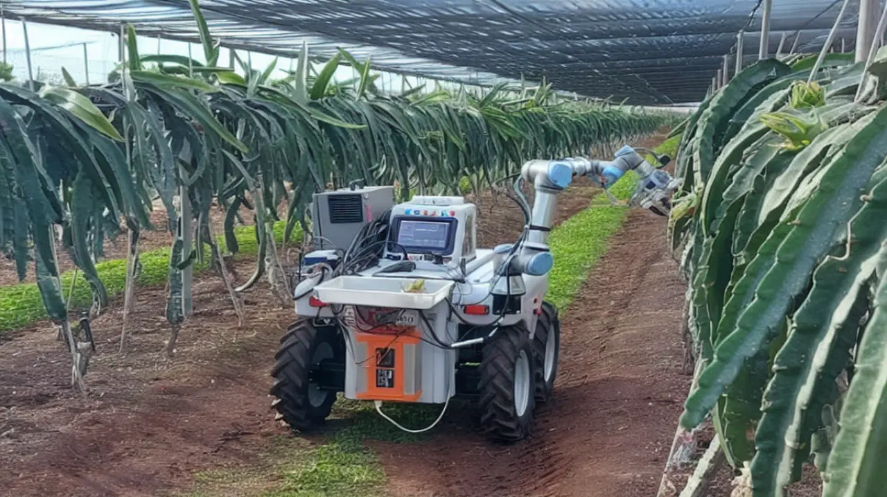 Dragonbot: el robot que selecciona y cosecha fruta del dragón de forma autónoma