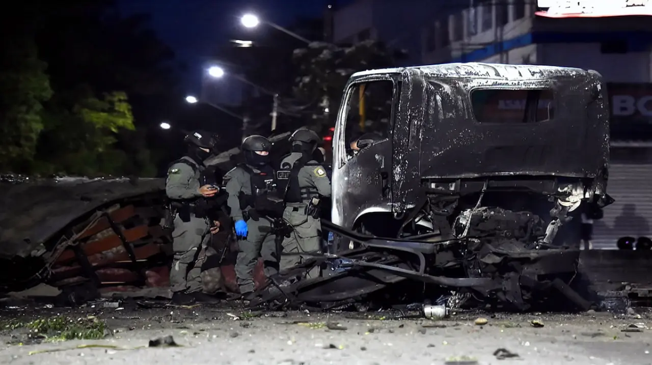 Un coche bomba explotó en el norte de Colombia y dejó al menos 11 heridos