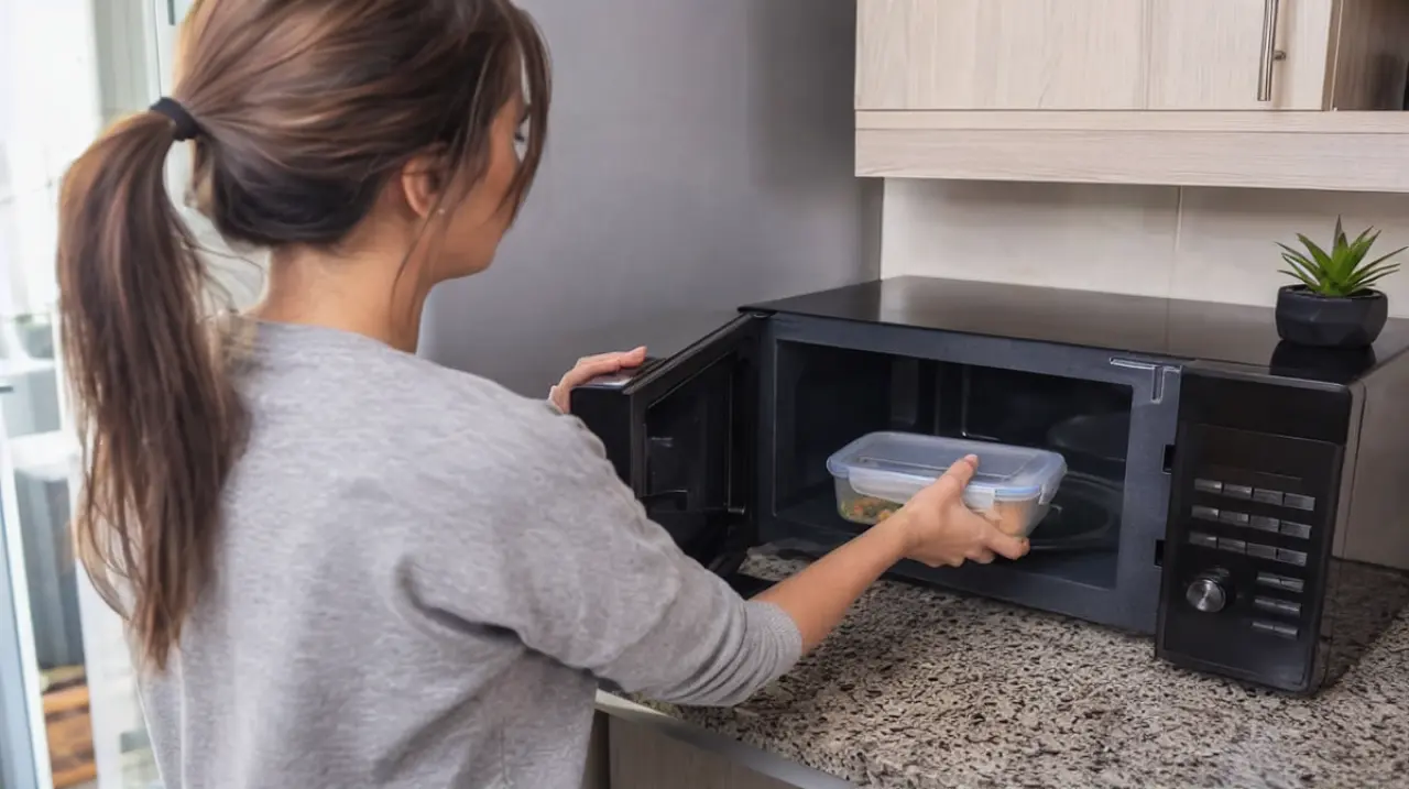 Tartaglione recomendó evitar el plástico en el microondas y priorizar el vidrio
