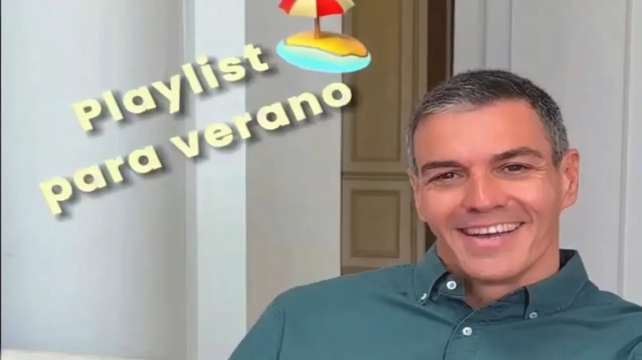Sánchez publicó una playlist veraniega y recibió duras críticas en plena crisis migratoria