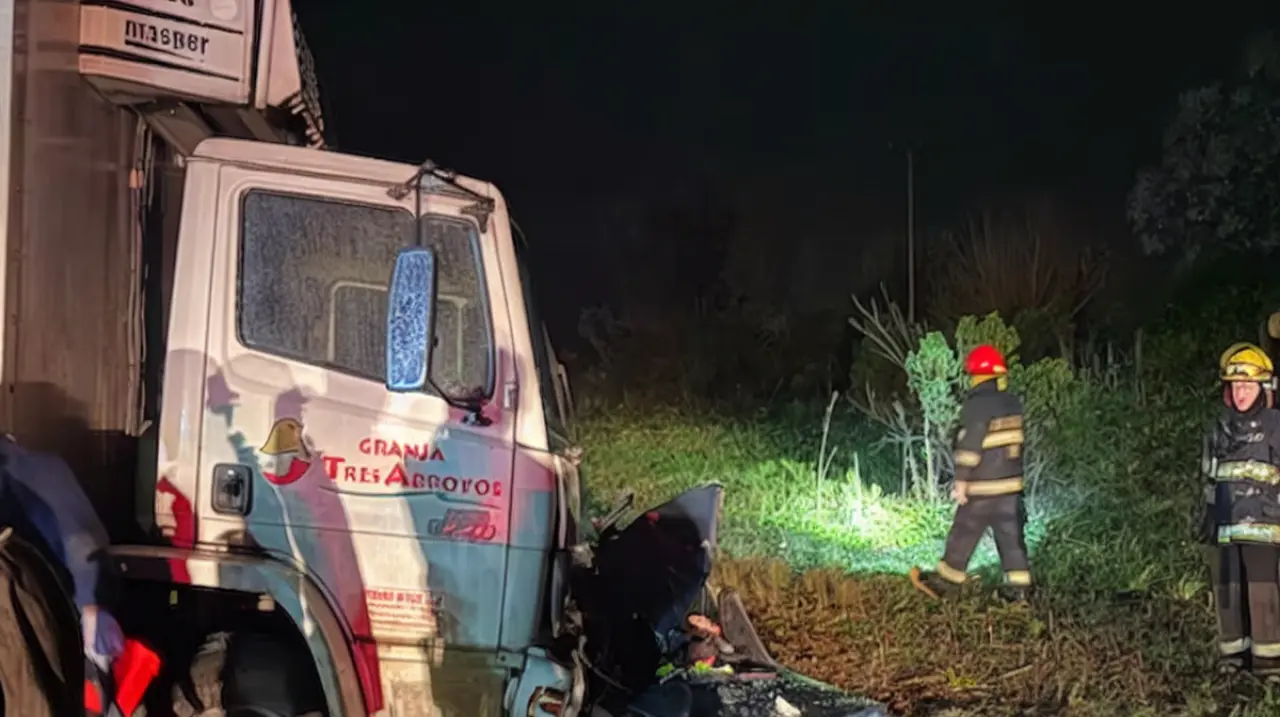 Siete muertos y un sobreviviente tras un choque frontal en la Ruta 192