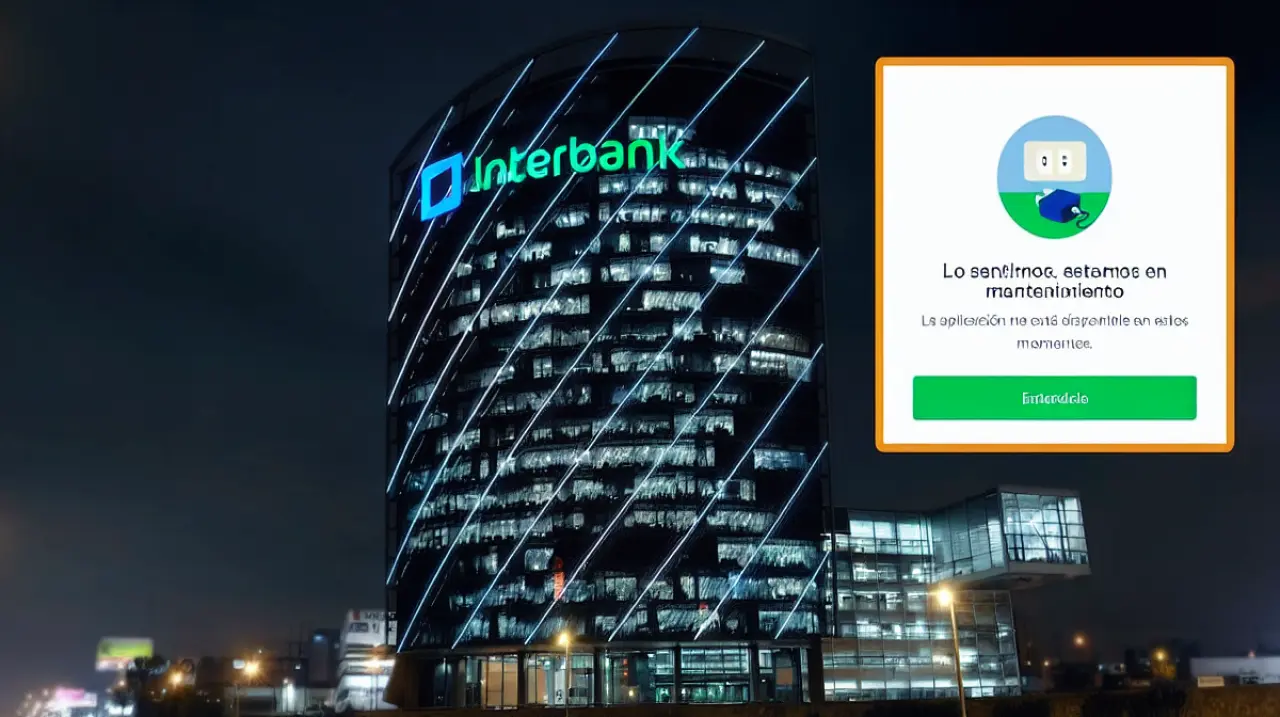 Interbank suma otra caída de sus canales digitales y usuarios no pueden mover dinero