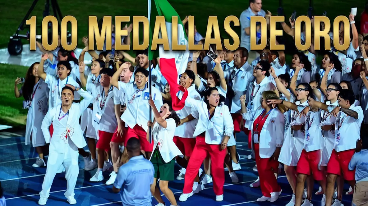 México supera las 100 medallas de oro y domina el medallero en Santo Domingo 2026