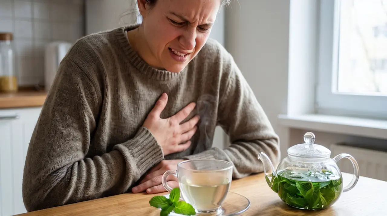 Té de menta y reflujo: por qué puede empeorar la acidez