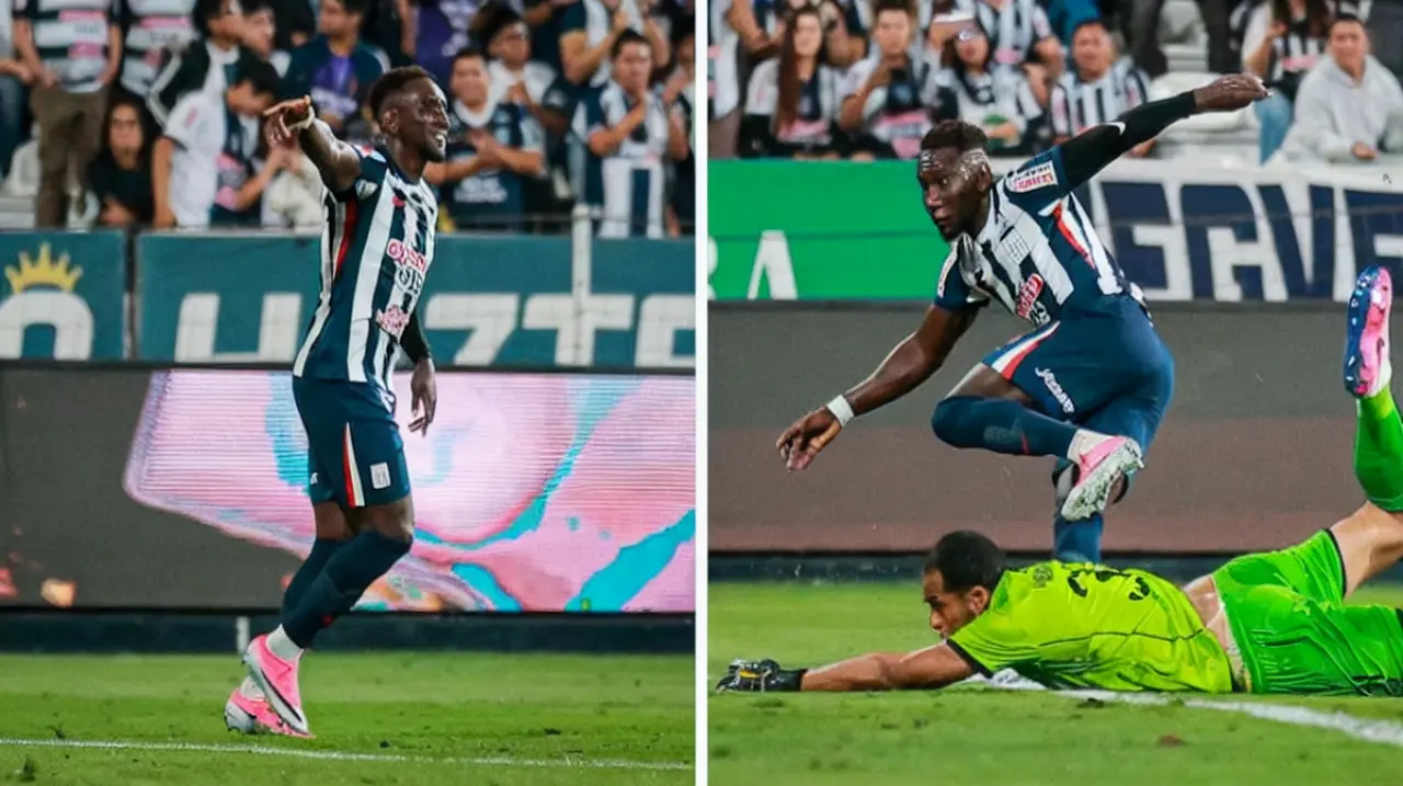 Eryc Castillo abrió el marcador con una gran jugada en el Alianza Lima vs. Alianza Atlético